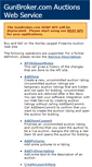 Mobile Screenshot of apiv2.gunbroker.com